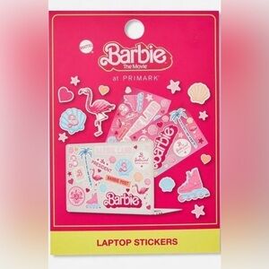 Primark - Barbie The Movie laptop stickers